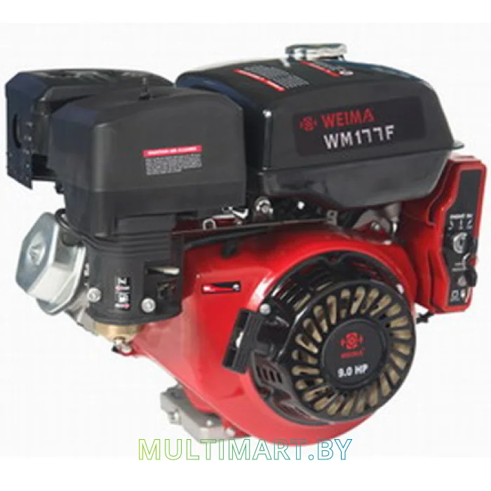 Бензиновый двигатель Weima WM 177 F (S shaft)